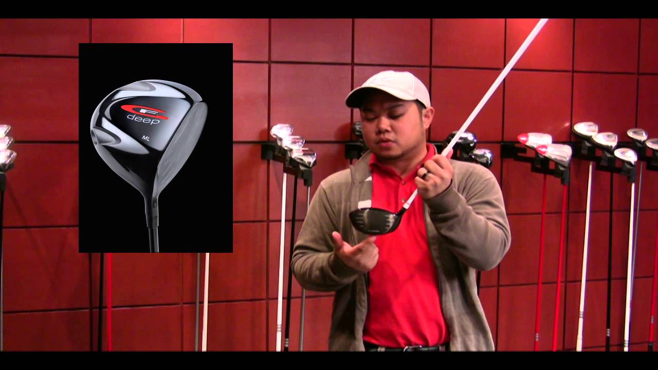 KZG Golf Clubs Featuring Gravitational Force Technology