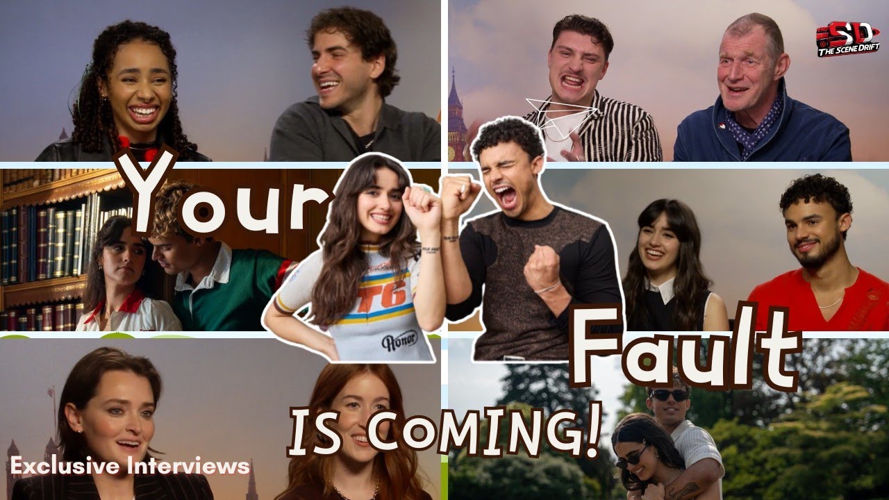 YOUR FAULT LONDON IS COMING! | Full Cast Interviews - Asha Banks, Matthew Broome & More!