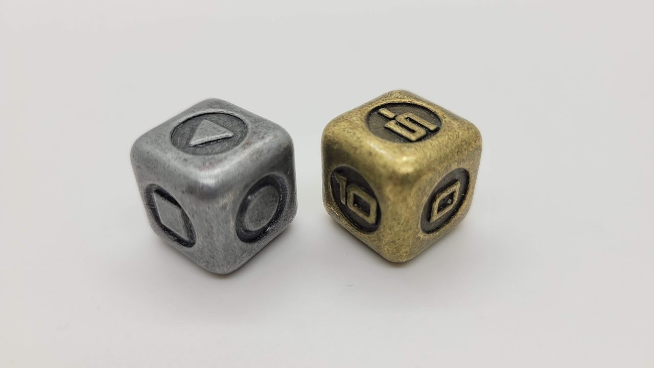 Coruscant Shift Sabacc Dice | Halcyon Galactic Starcruiser Sabacc Dice | Sabacc Dice Set