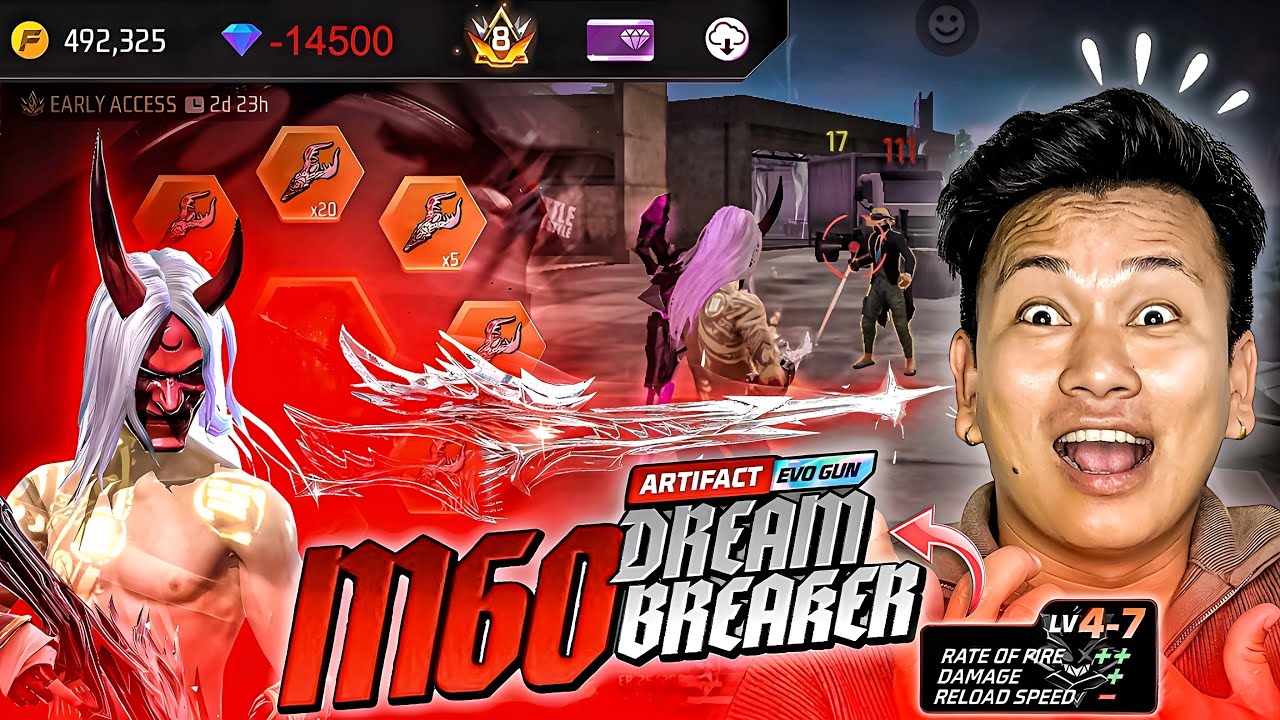 THIS EVO M60 DREAMBREKER IS INSANE 😈 | Only EVO M60 1v1 Custom Match 🤯 | Bought Most EXPENSIVE Gun