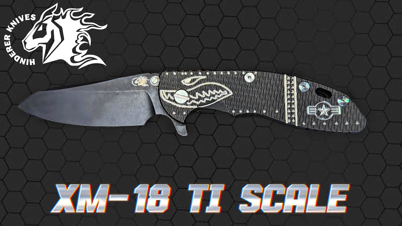 Hinderer xm-18 Ti show scale swap