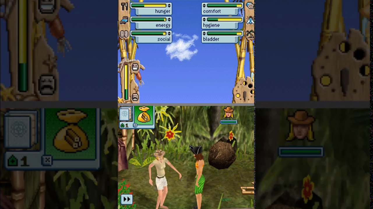 The Sims 2: Castaway - DS playthrough - Part 18 (no commentary)