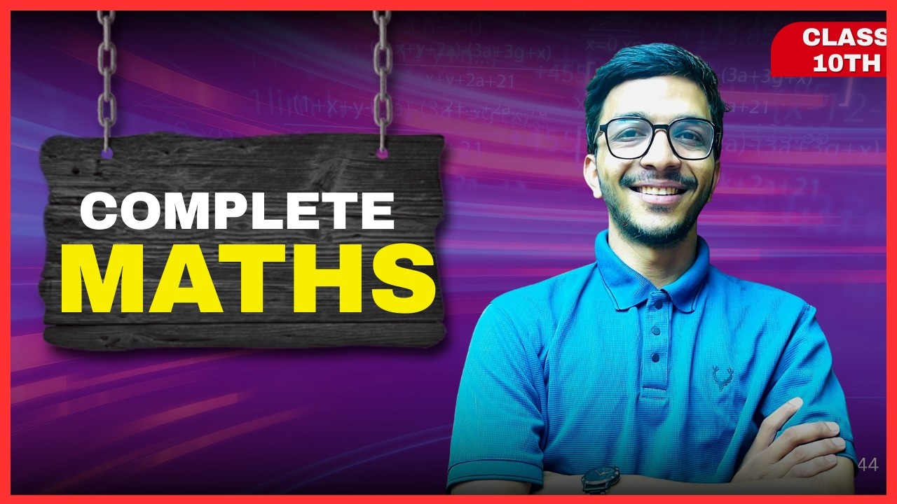 Class 10 Complete Mathematics 🚀 All Chapters Revision | Board Exam 2026