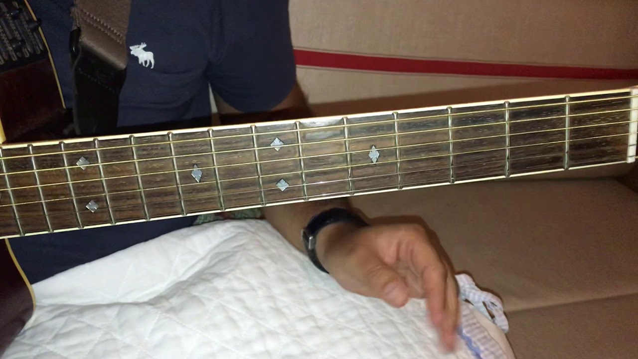 Cantique 115 nous somme ensemble réunis guitare