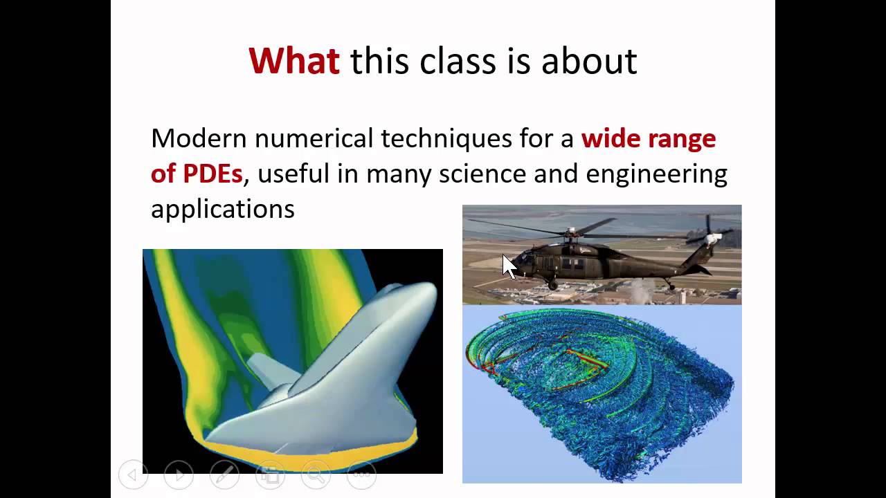 MIT 2.097/6.339/16.920 Numerical Methods for Partial Differential Equations Lecture 1: Introduction