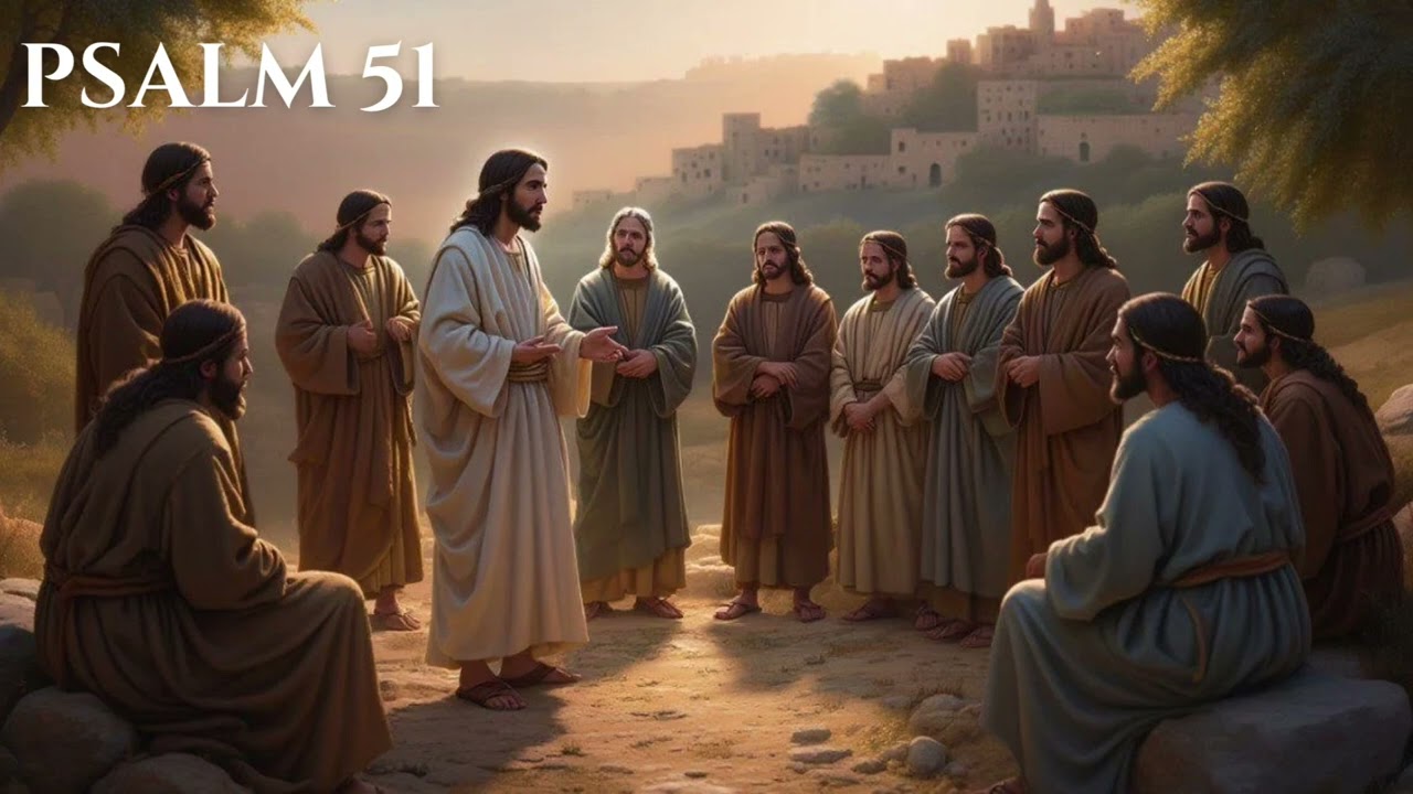 PSALM 51 — A heart contrite and humbled, O God, you will not spurn