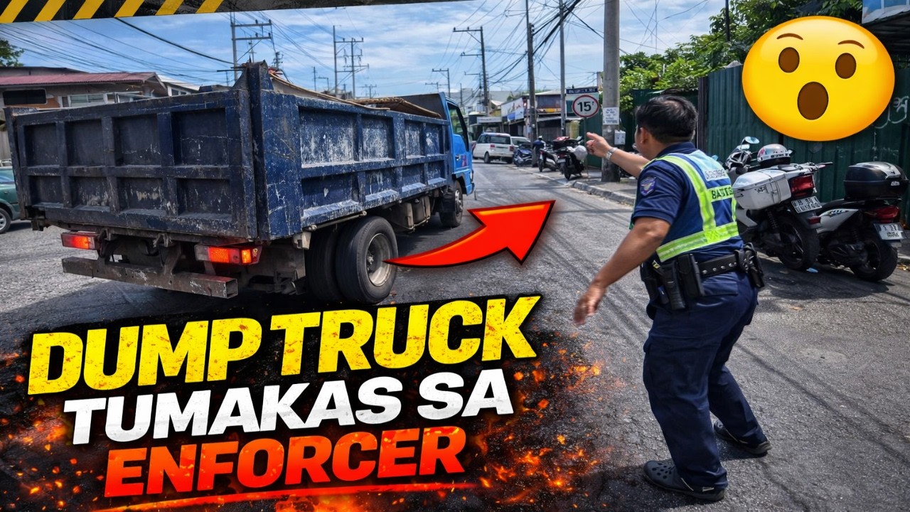 DUMP TRUCK HINABOL NG BIGBIKE NG LTO | DI UMUBRA SI BOSSING SA BIGBIKE
