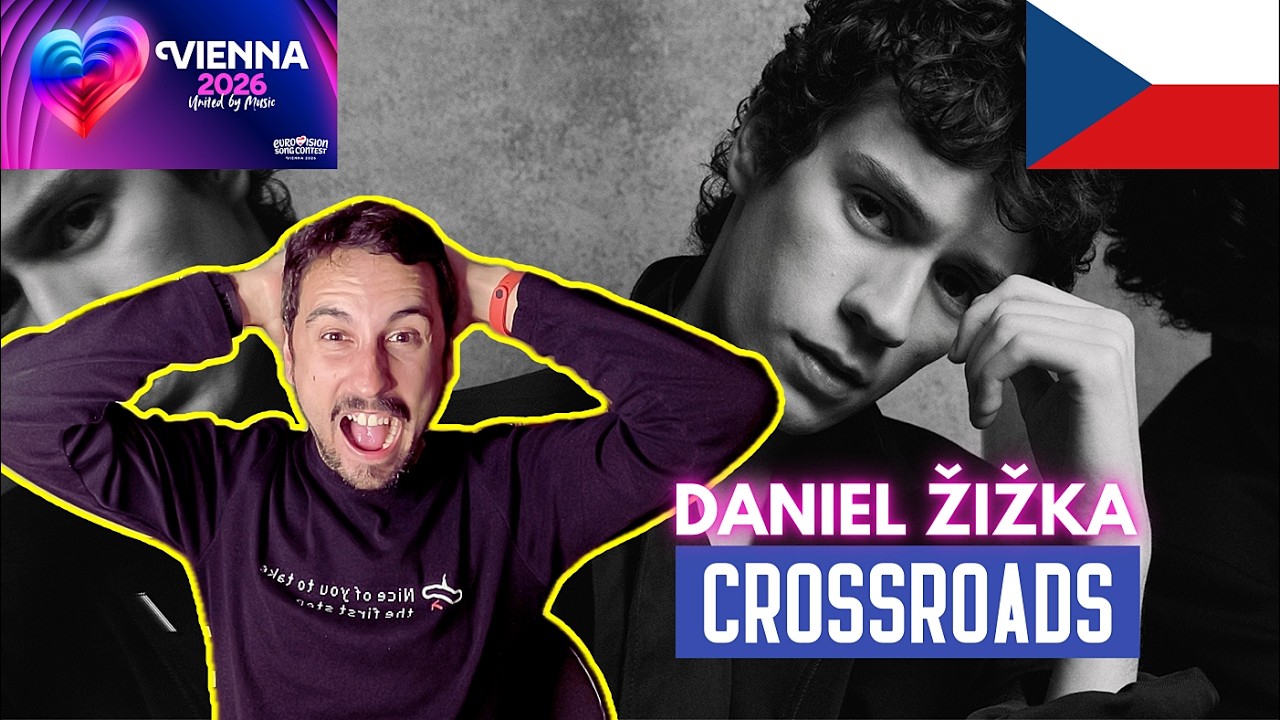CROSSROADS, Daniel Žižka (Chequia, Eurovisión 2026) - SPANISH FAN REACTION