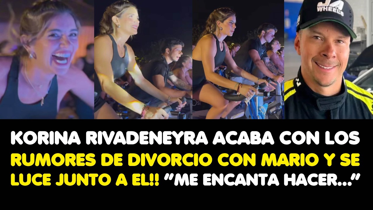 KORINA ACABA CON LOS RUMORES DE DIVORCIO CON MARIO Y SE LUCE JUNTO A EL!! “ME ENCANTA HACER…”
