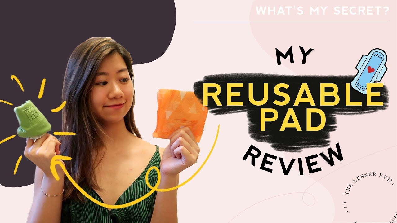 My Reusable Pads Review // 重用M巾？環保？用後感！| the lesser evil: