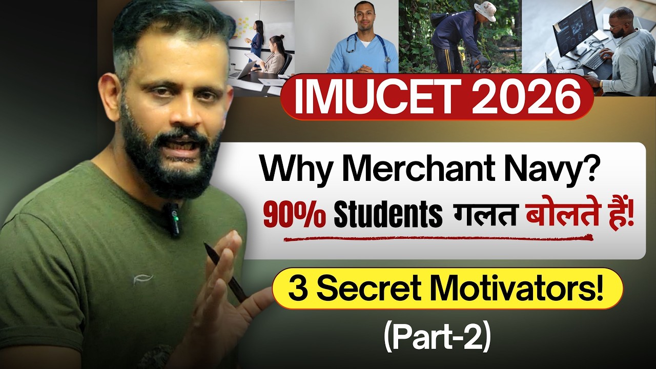 Why Join Merchant Navy? 3 Secret Motivators Every Aspirant Should Know | #imucet