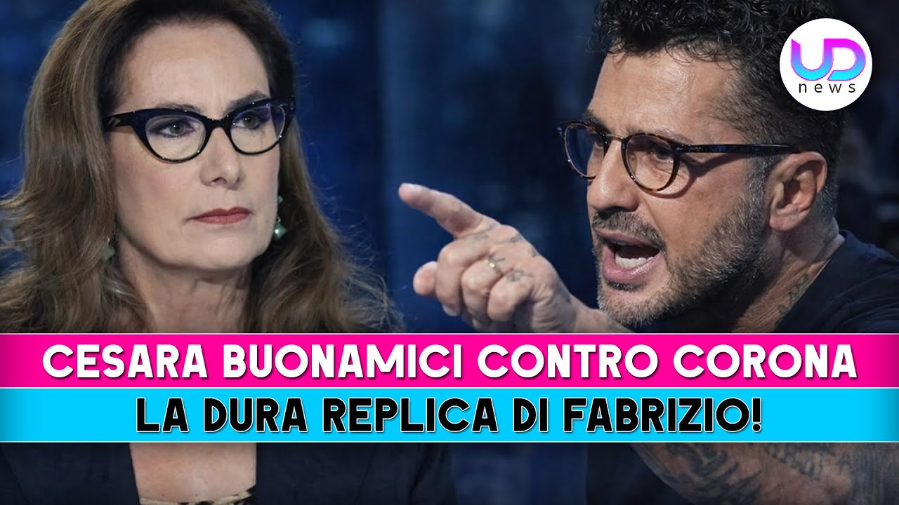 Cesara Buonamici Contro Corona: La Dura Replica Di Fabrizio!
