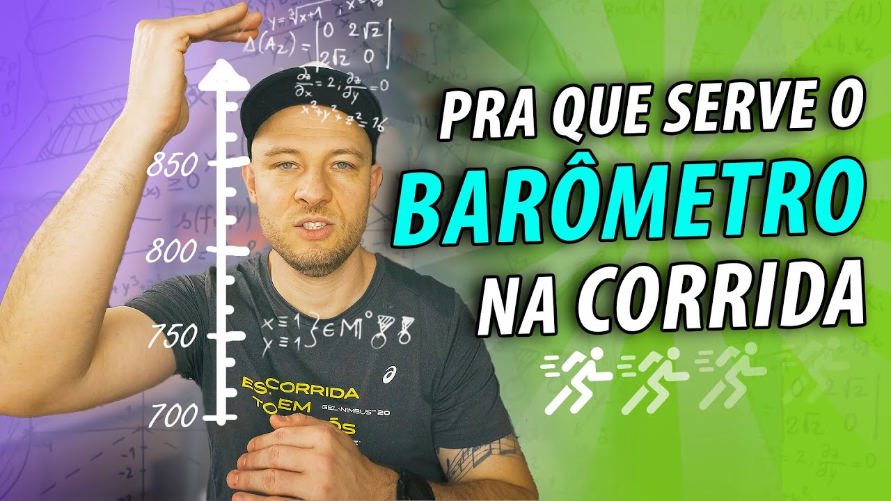 O que é e para que serve o BARÔMETRO na corrida?