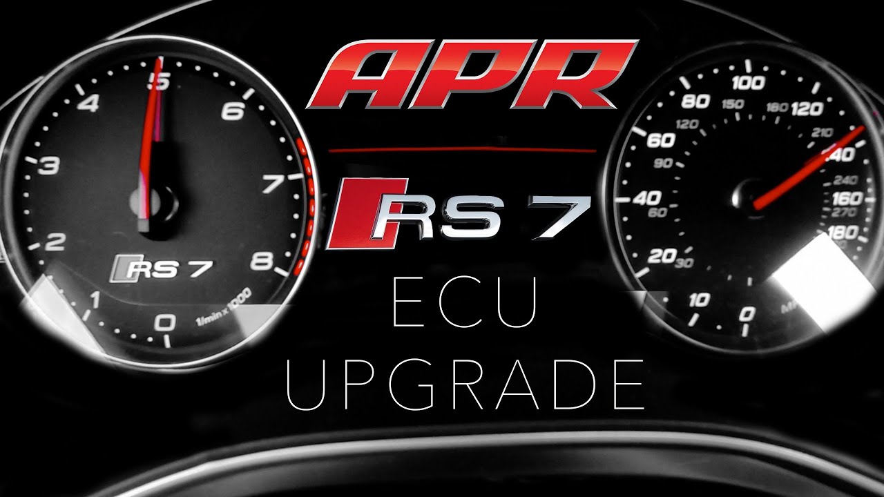 APR RS7 4.0T ECU Upgrade vs Stock - Acceleration