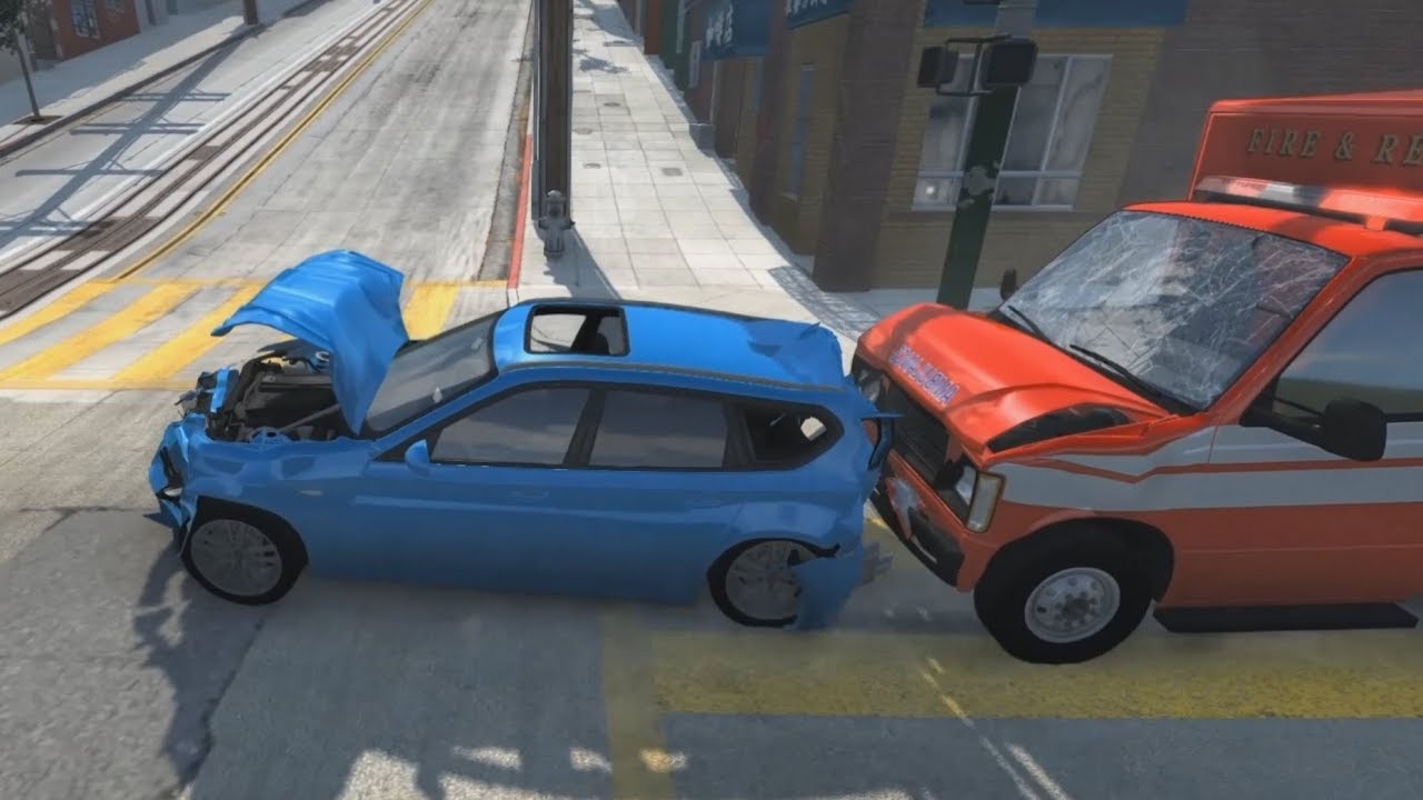 Rear-End Crashes | BeamNG.drive
