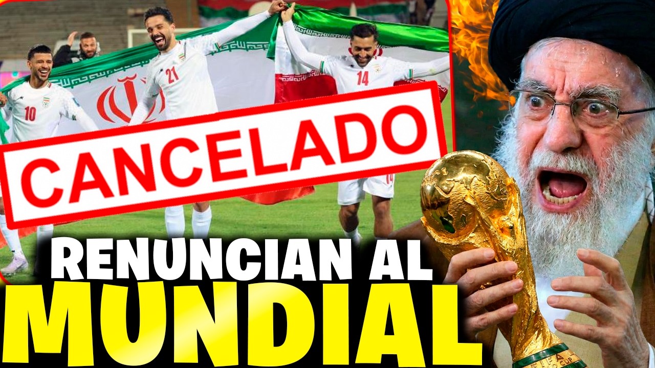 SE PUDRIÓ TODO: Irán RENUNCIA al Mundial 2026 tras el escándalo ❌🔥