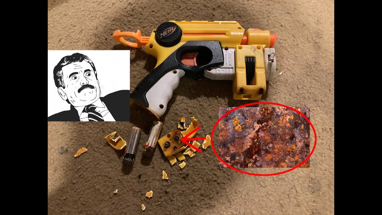 Is it possible to revive a super rusty nerf blaster? (beyond cleaning)