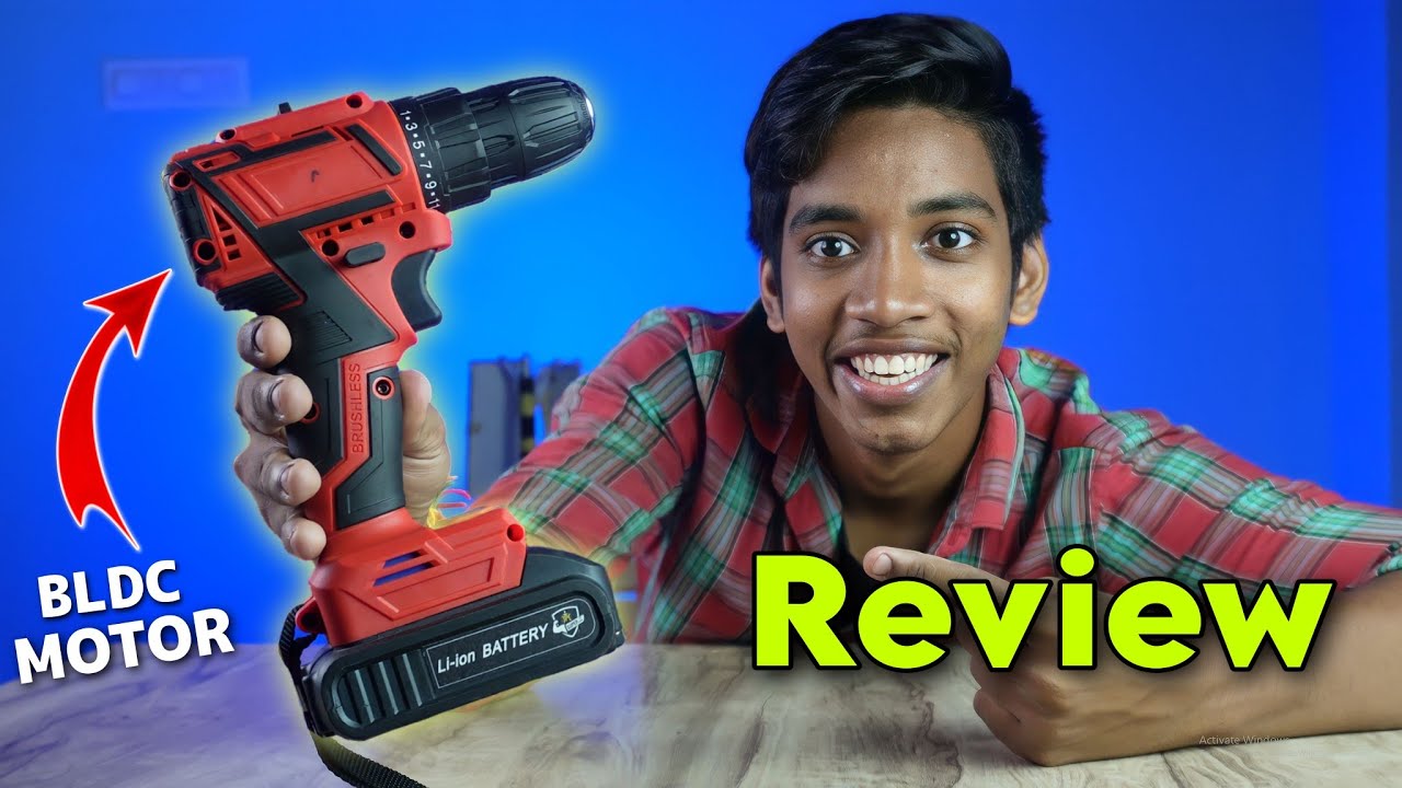 Best Cordless Drill Machine  | Telugu Experiments | BLDC Cordless Drill Machine | Review