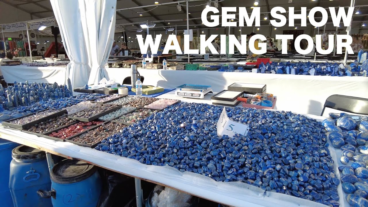 Tucson Gem Show - Walking Tour - Kino Gem and Mineral Show