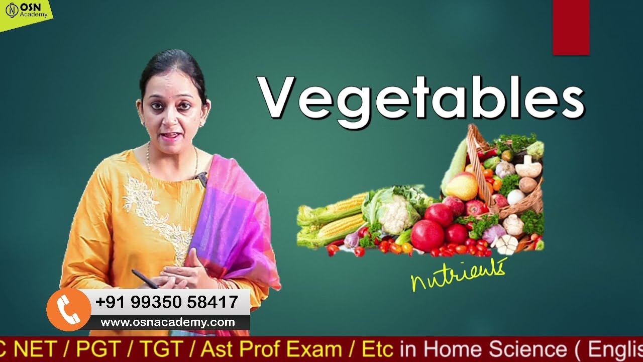 UGC NET PGT TGT Home Science Video Classes | Vagetable | Crack your tgt pgt exam