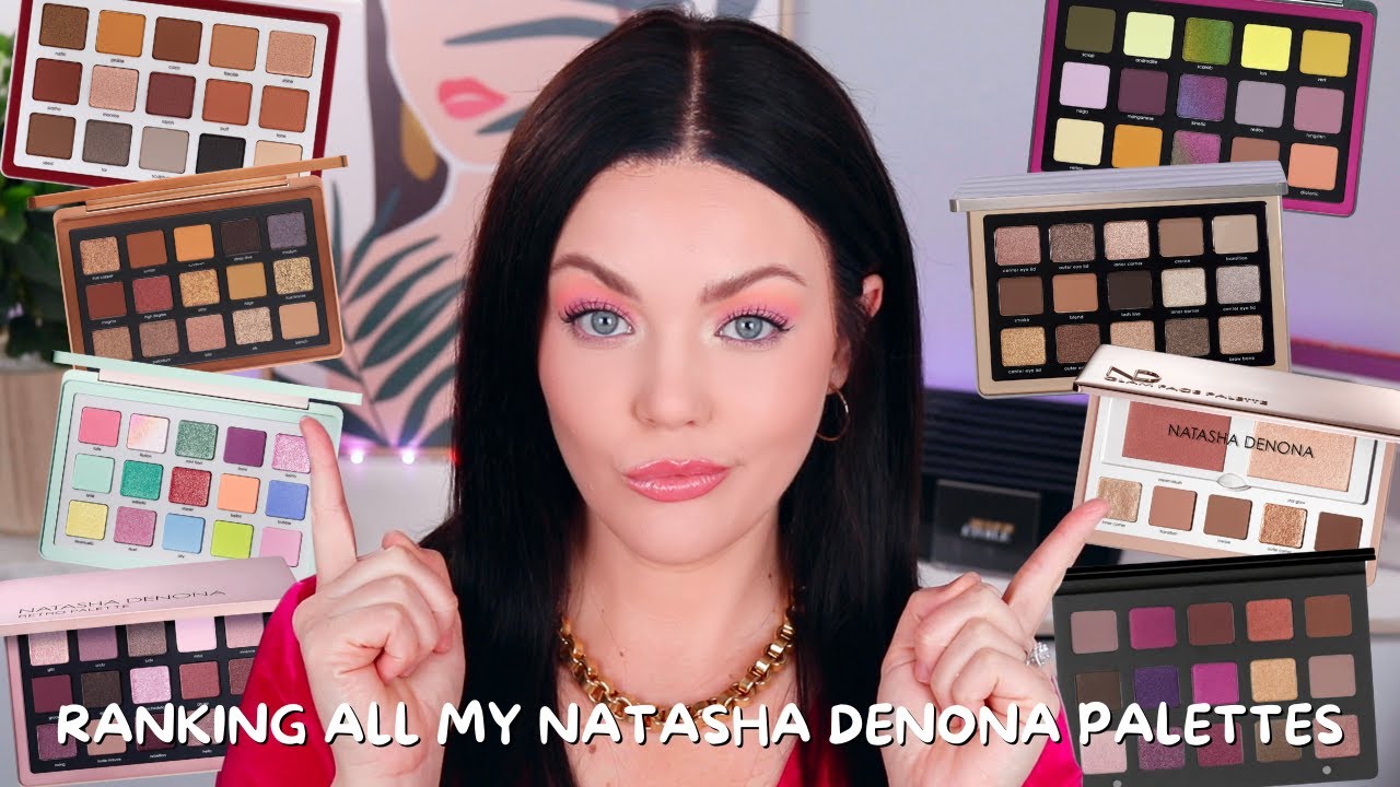 Ranking All Of My Natasha Denona Palettes