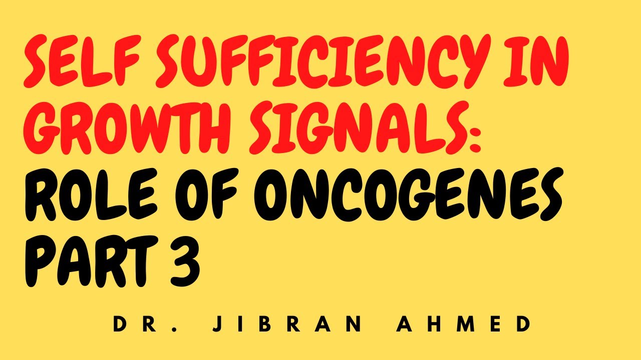✅✅SELF SUFFICIENCY OF GROWTH SIGNALS II ROLE OF ONCOGENES II PART 3 II CHAPTER 7 II ROBBINS 10TH E