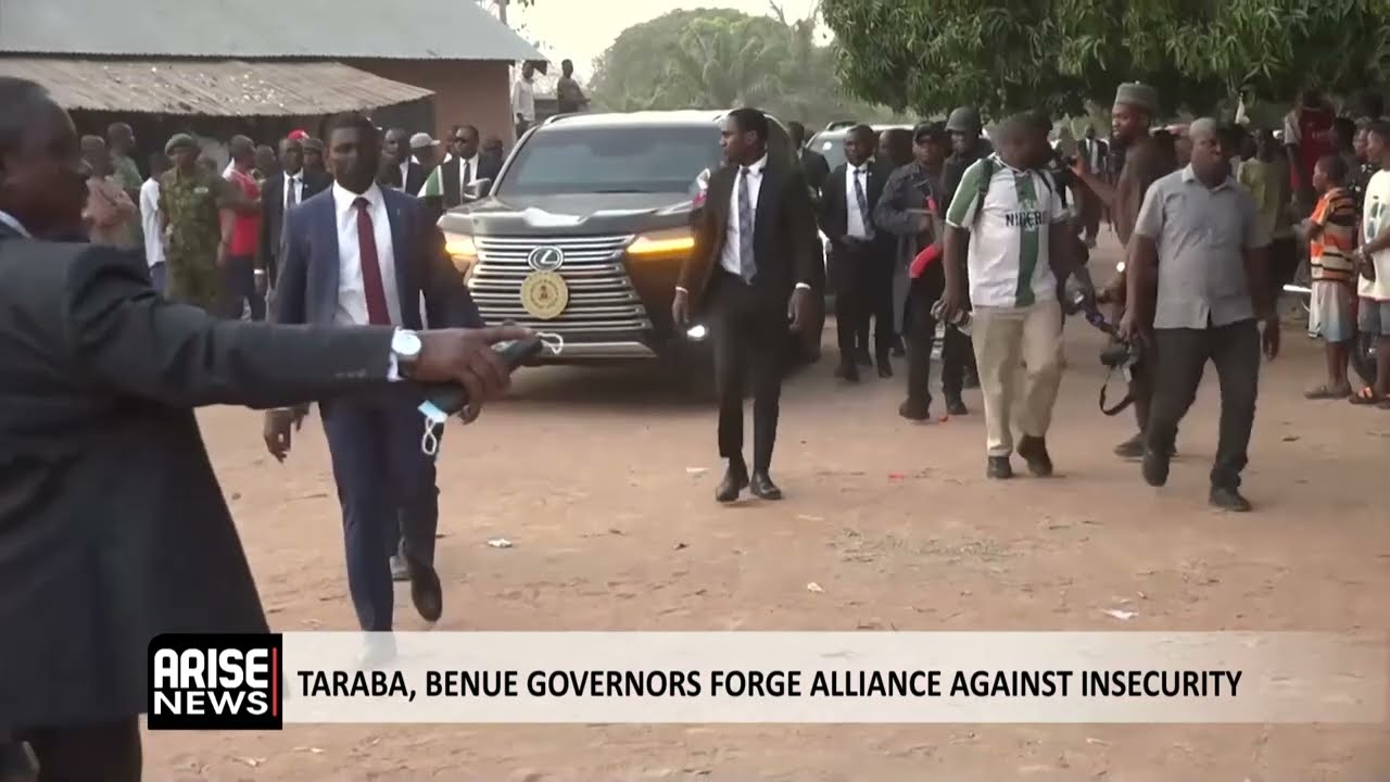 TARABA, BENUE GOVERNORS FORGE ALLIANCE AGAINST INSECURITY