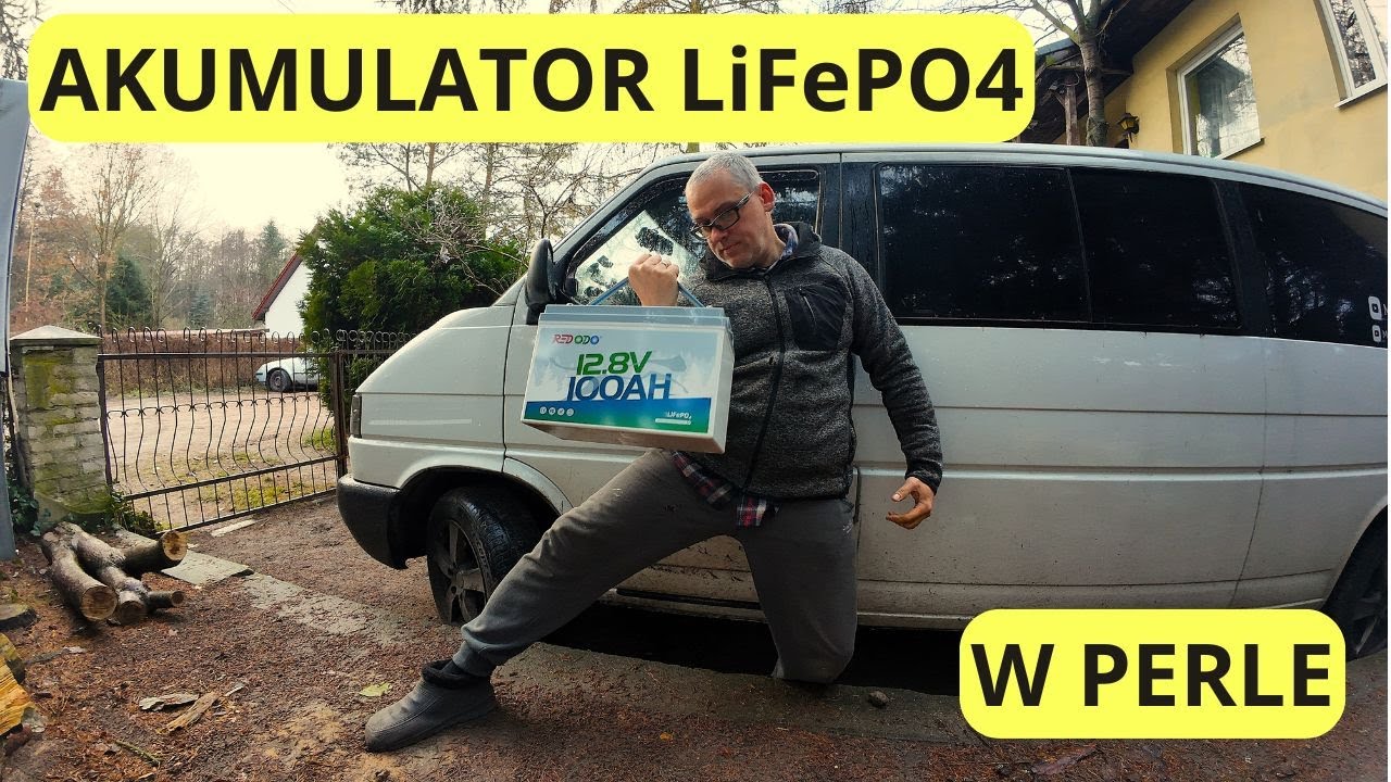 Akumulator hotelowy LiFePO4 do mojego campervana #marcelwdrodze
