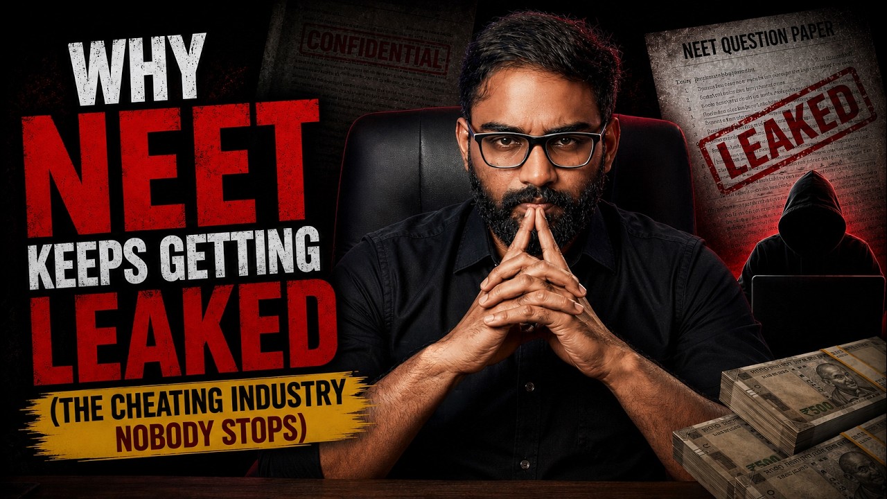 Why NEET Keeps Getting Leaked (The Cheating Industry Nobody Stops) | #NEET2026