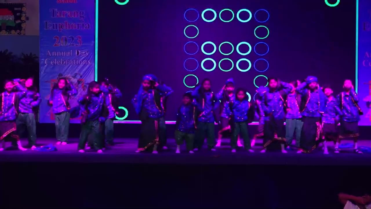 Gautami Talent  school, Manikonda   Annual Day   Tarang  Punjabi Song