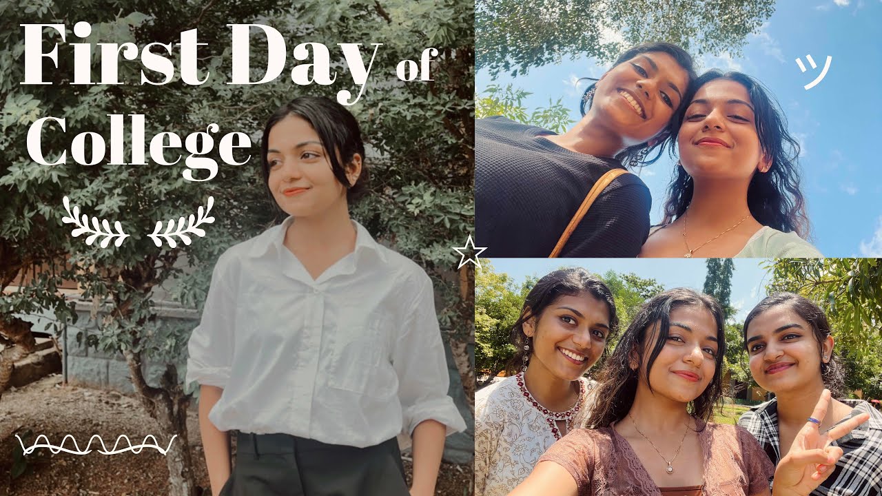 Первый день в колледже📚✏️| Хансика Кришна