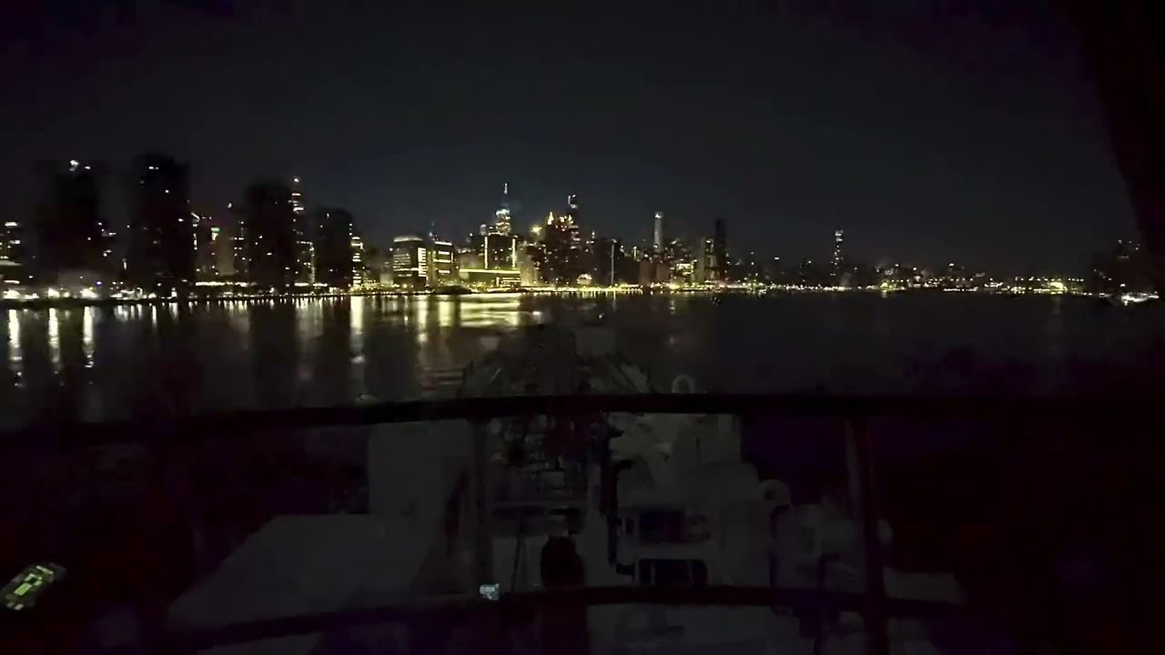 Eastbound in the East River, New York City