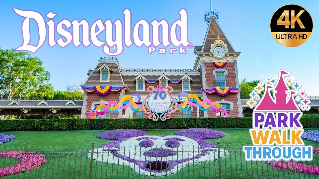 Walk Through Disneyland Park | Full 4K First-Person Experience