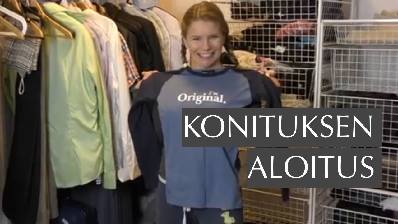 KonMari#1 - tervetuloa meille!