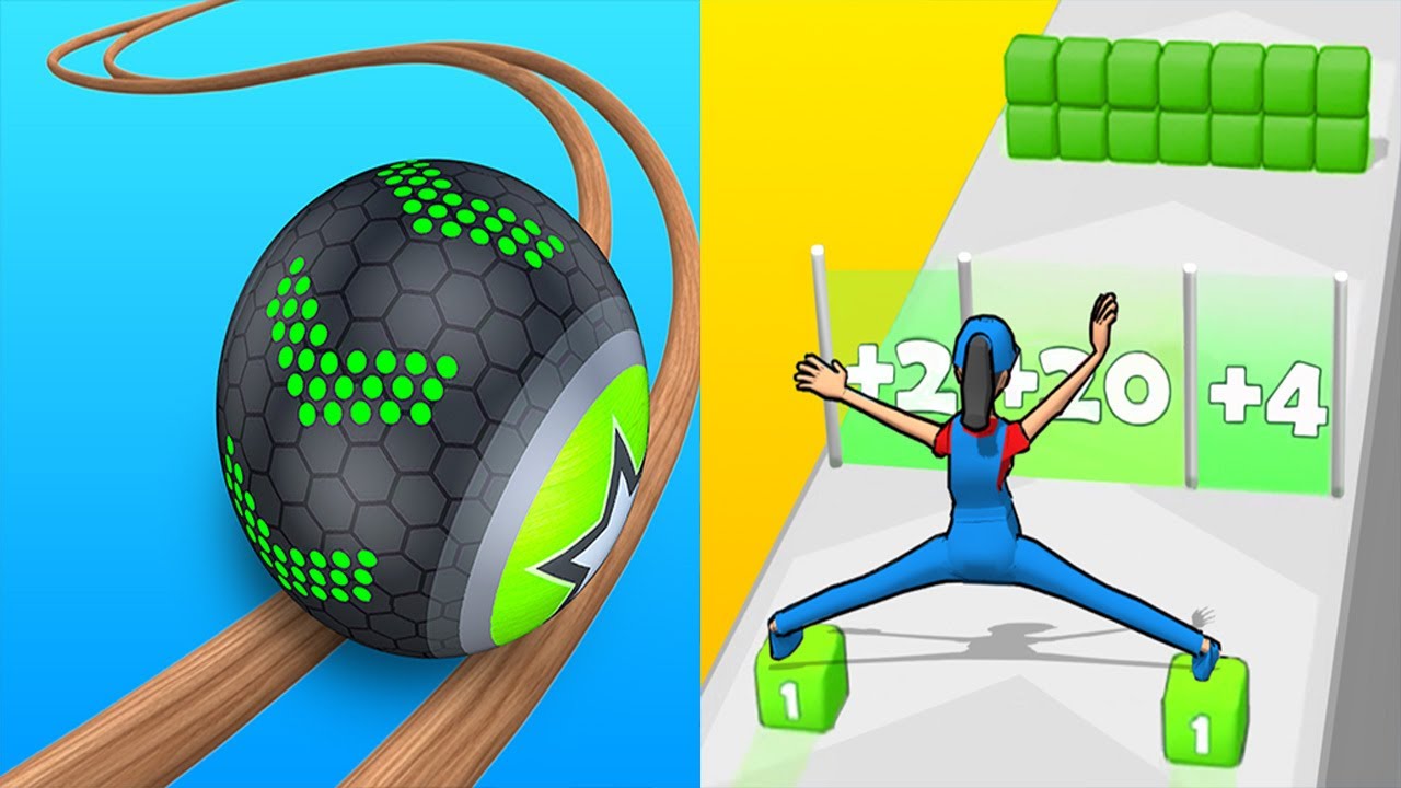 Going Balls VS Cargo Skates - All Levels Gameplay Android iOS Ep 1