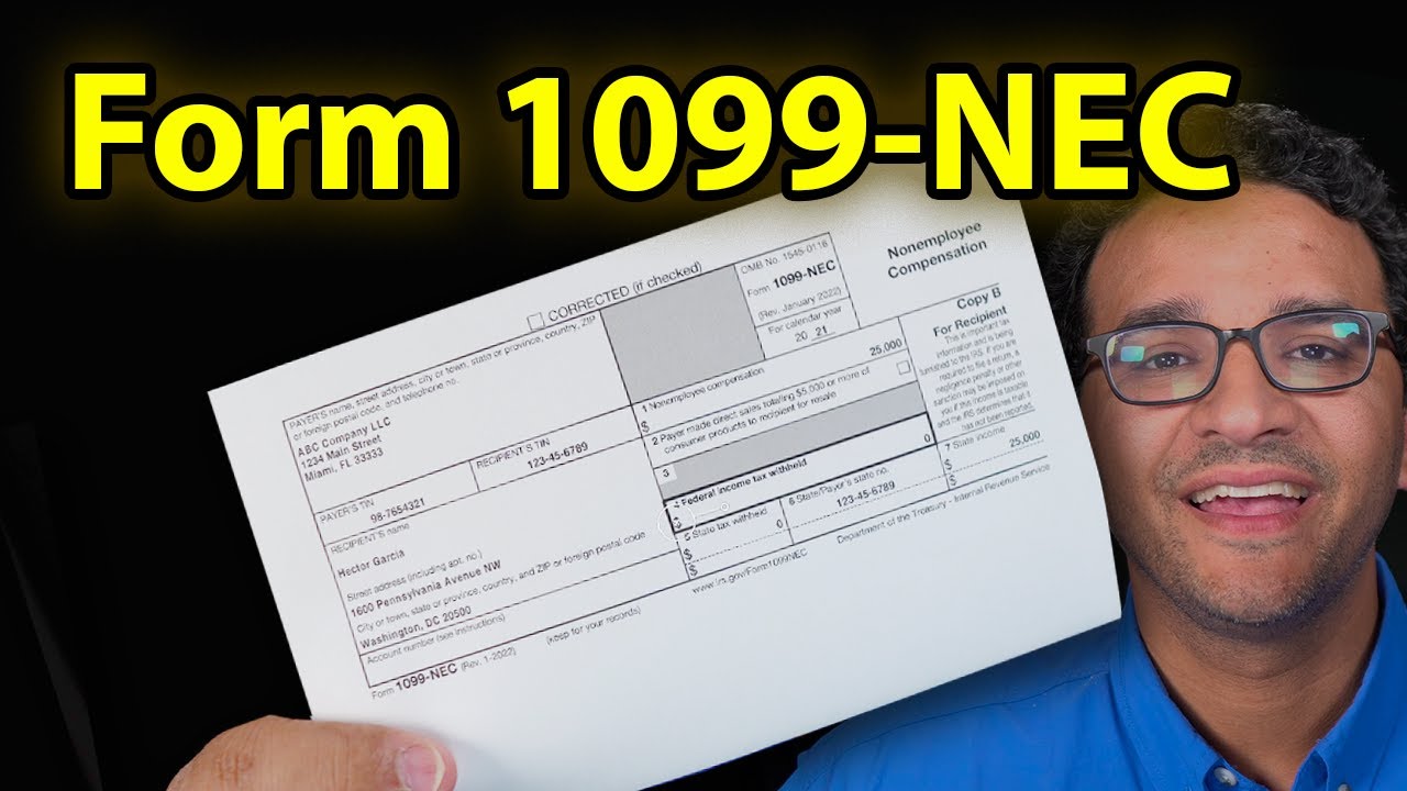 What is a form 1099-NEC? What to do...