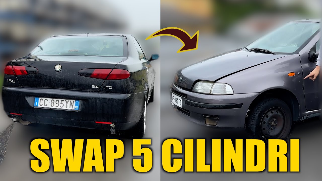 FIAT PUNTO 1994 SWAP 2.4JTD EP1 | Nuovo progetto SWAP ITALIANO a gasolio 🇮🇹