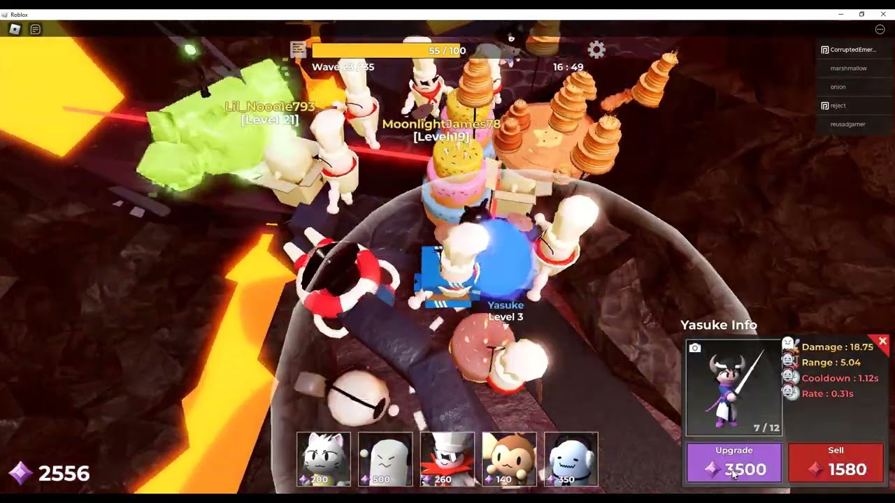 Volcano Valley Revamp all modes  - Tower Heroes