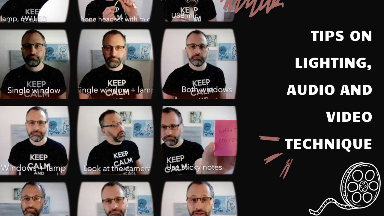 IMC132 Tips on lighting, audio and video technique