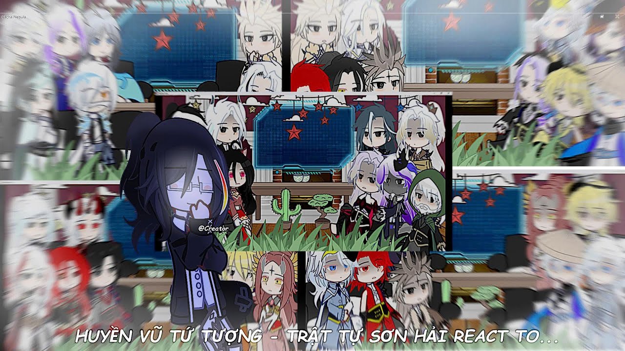Huyền Vũ Tứ Tượng - Trật Tự Sơn Hải React to...[Part 4] | My oc | My au | By: @Yuki_Fuju...2k12