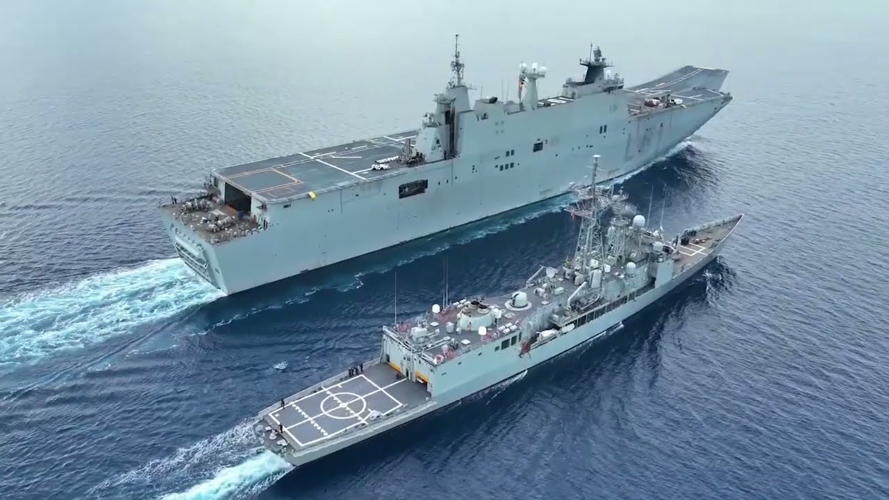El LHD "Juan Carlos I" (L61) visita Barcelona por el día de la Hispanidad (12/10/20224)