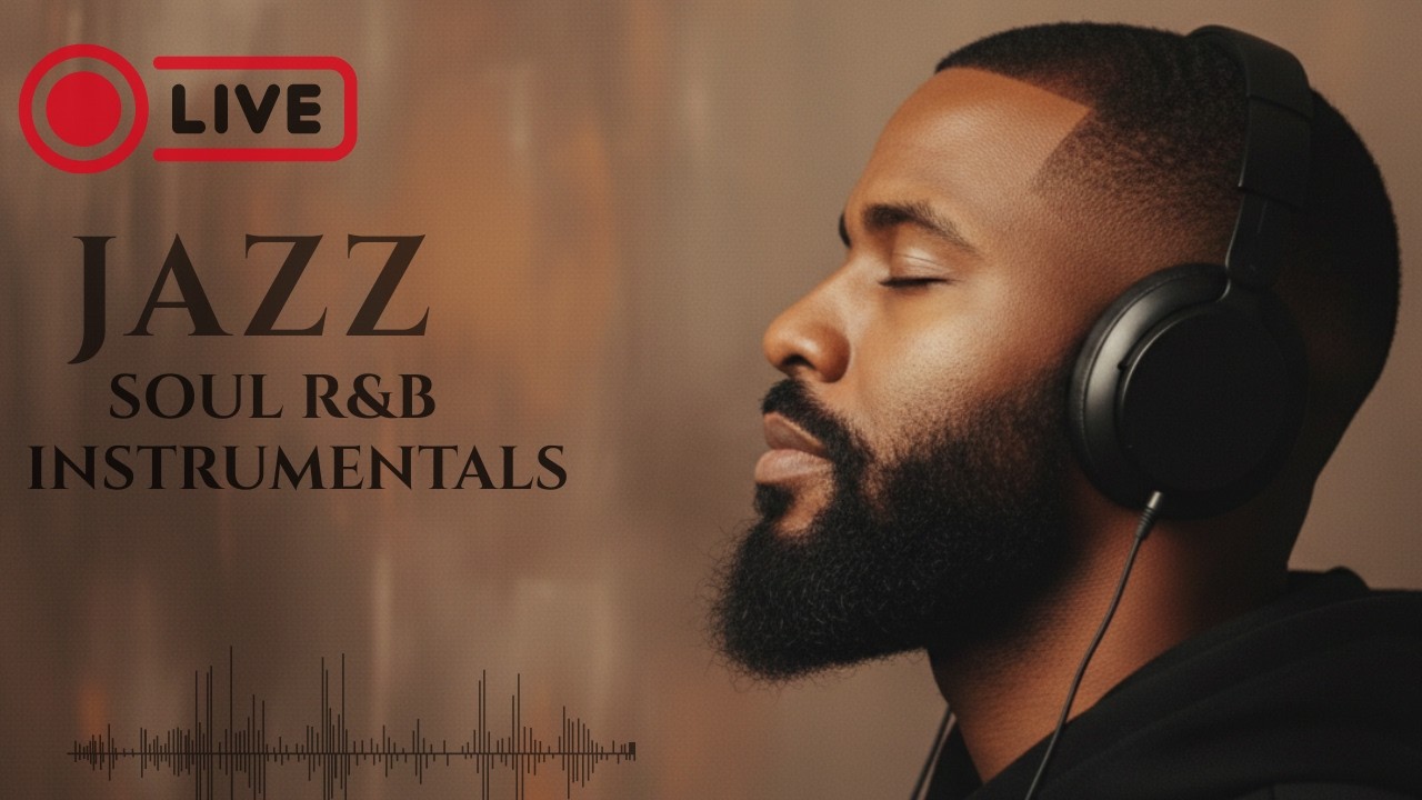 Relaxing Jazz & Soul R&B 24/7 Instrumental - Unwind . Reflect . Sleep 💜🎧