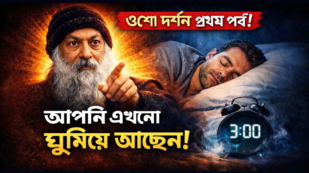আপনি কি সত্যিই জেগে আছেন? নাকি সারাজীবন ঘুমিয়ে আছেন! | Osho Philosophy Bangla