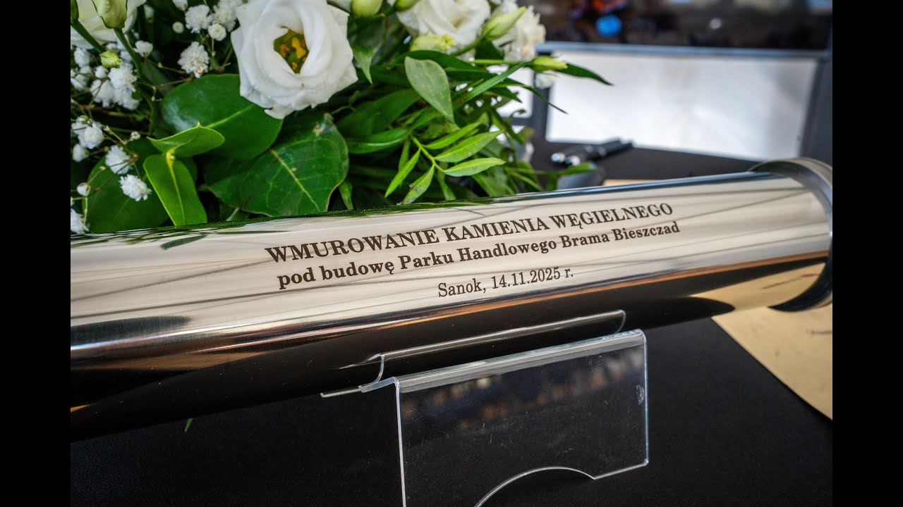 REFIELD: wmurowanie kamienia węgielnego Brama Bieszczad (Sanok)
