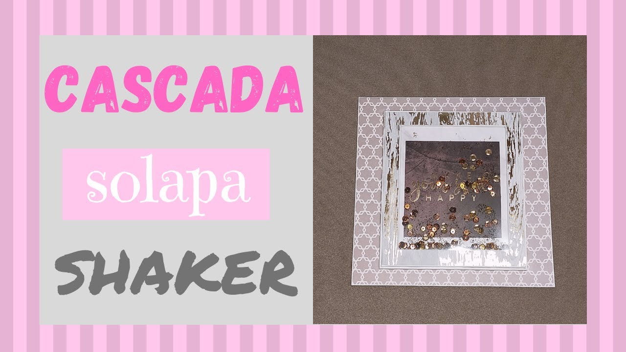 CASCADA CON SOLAPA SHAKER!!!😍😍😍 ÁLBUM CHICO, CONTRAPORTADA