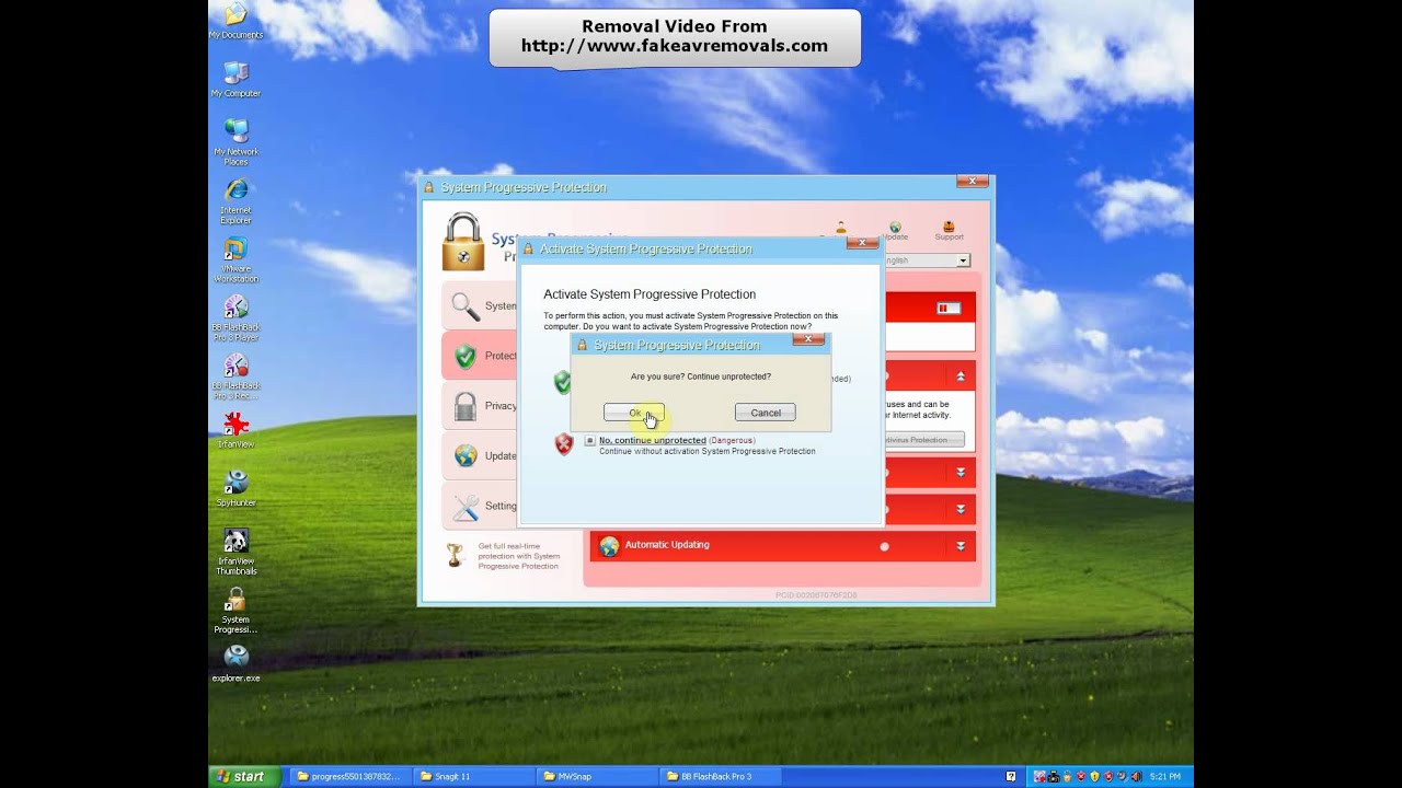 System Progressive Protection Removal