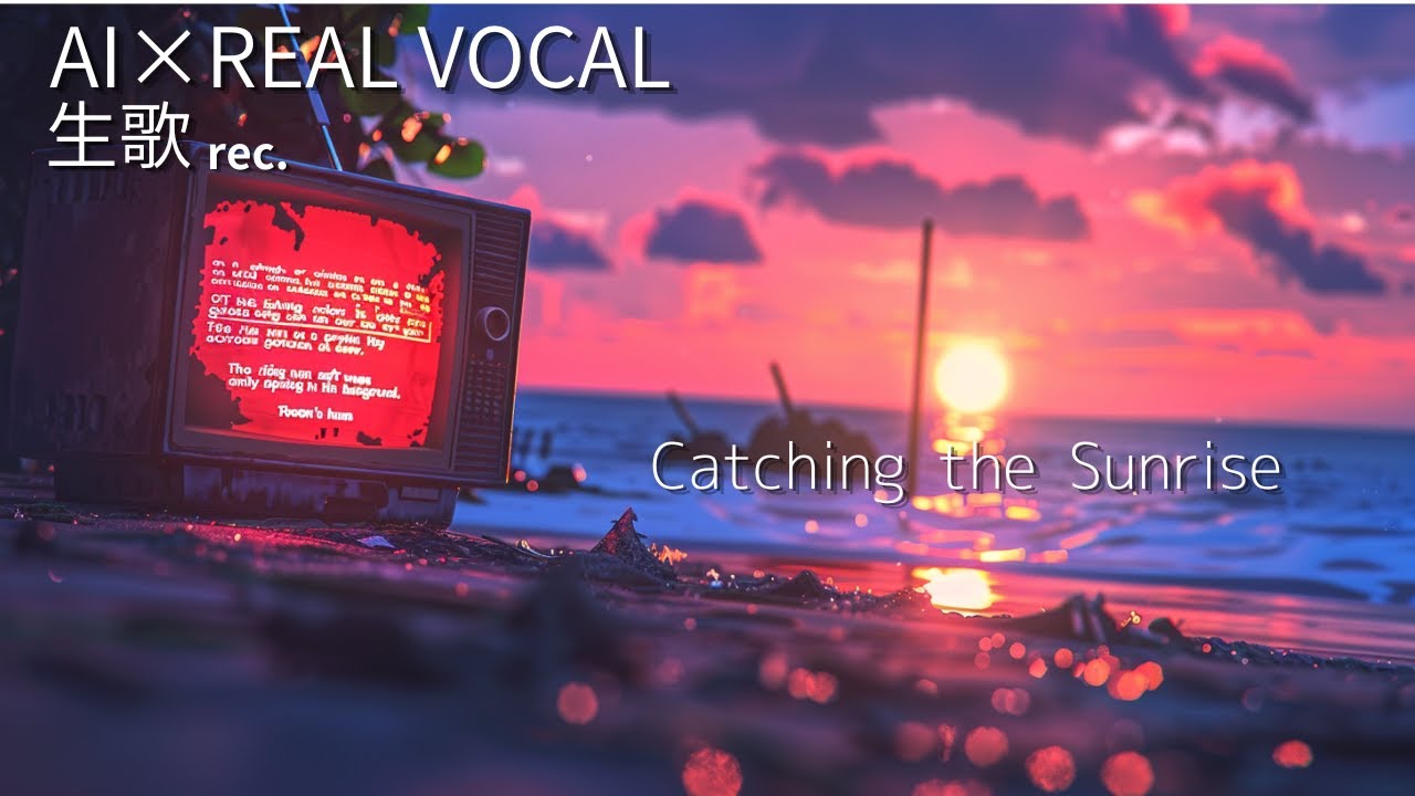 hkhk-music /Catching the Sunrise /AI音源×生歌/【official Music Video】with lyrics
