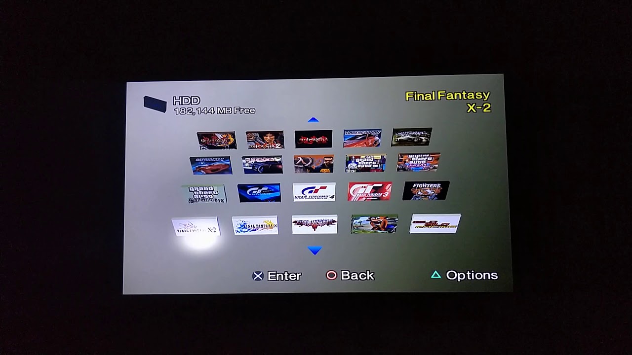 ps2 hdd osd