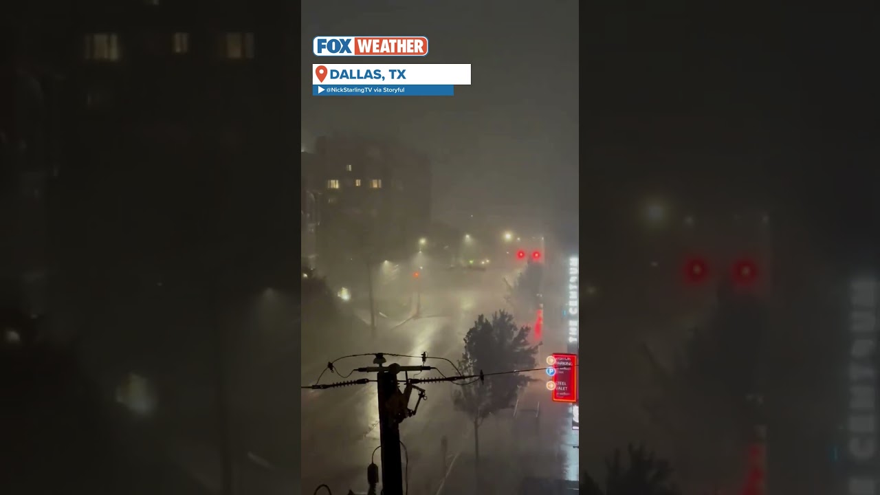 &lsquo;Crazy Winds&rsquo; And Heavy Rain Hit Dallas Area
