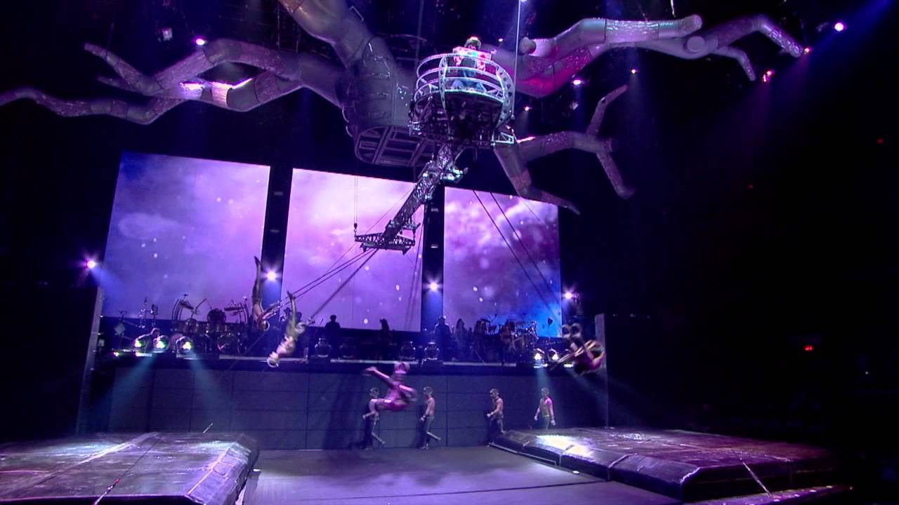 Cirque du soleil - MJ Immortal World Tour -  Swinging Rings